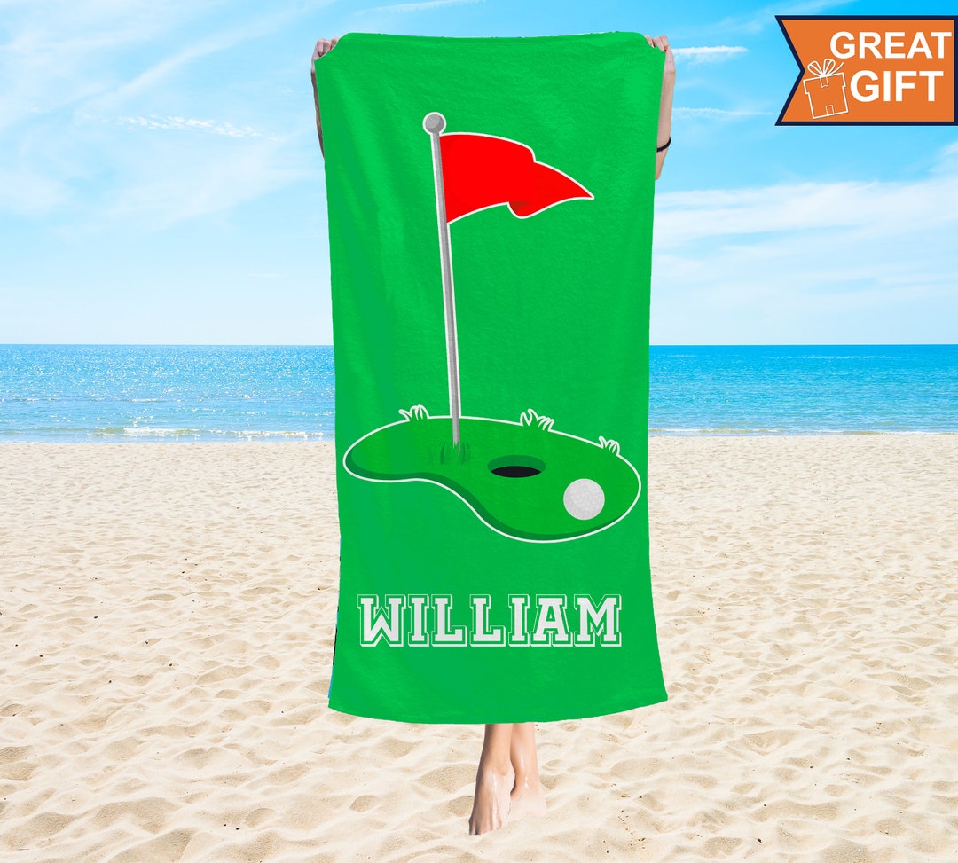 Custom Golf Towels With Name, Golf Team Gifts, Sports Gifts, Golf Gifts