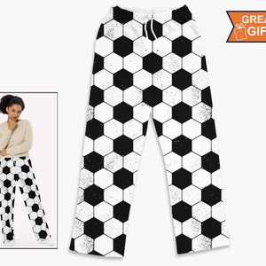 Soccer pajama, Sports gift, soccer gift, gift for soccer player, soccer team gift, pajama and tshirt