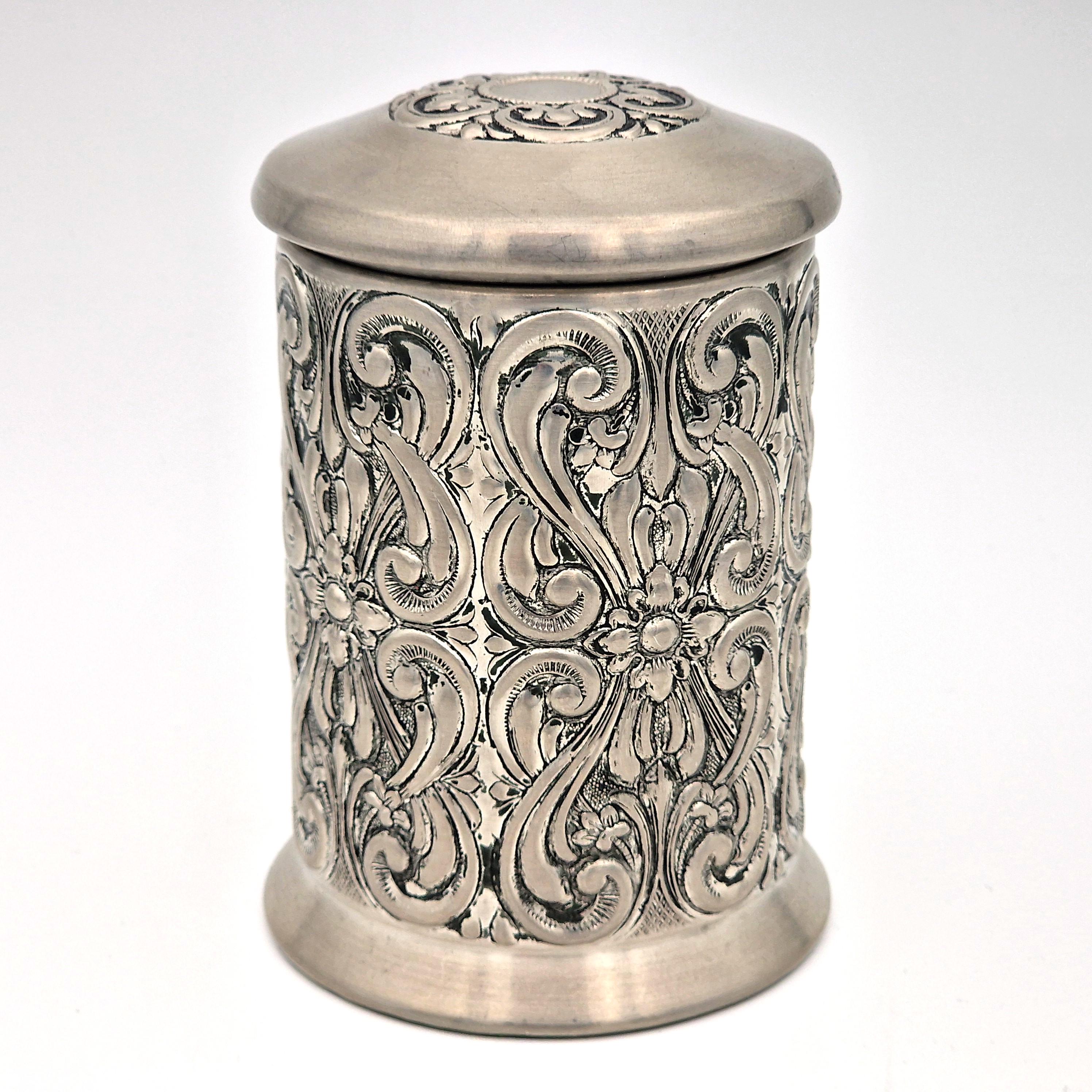 イタリア製 錫 ピューター 小物入れ イタリア製 錫 ピューター 小物