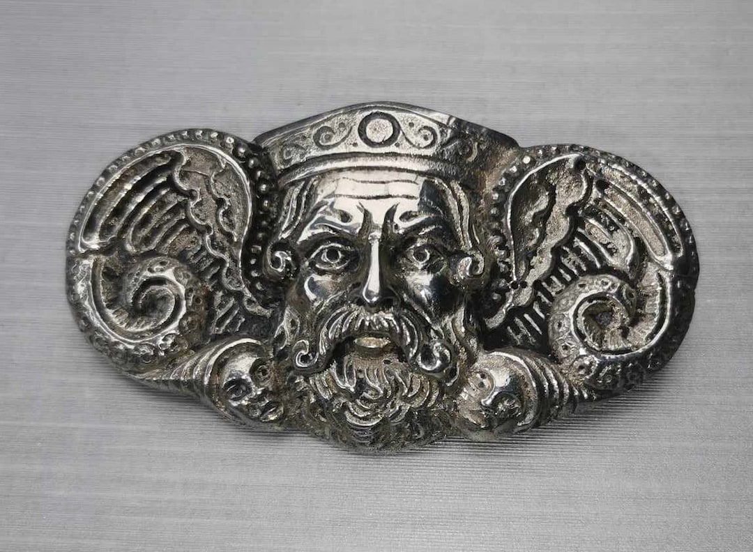 Henrik Moller Trondheim Norway Rare Antique Silver 830 Brooch