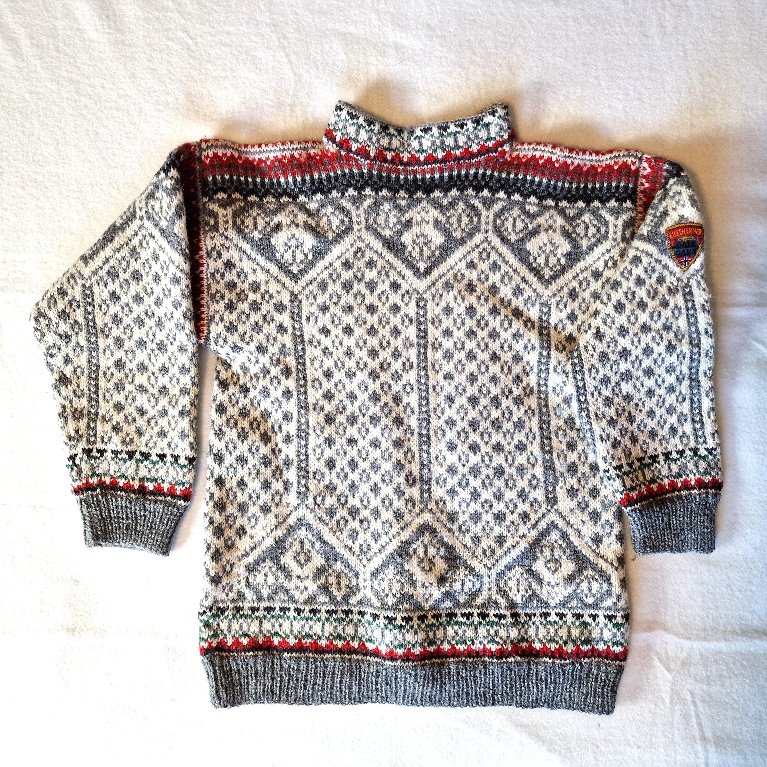 Original Dale of Norway 1994 Lillehammer Olympic Wool Sweater