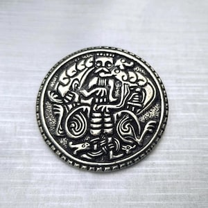 Sigmund Espeland brooch viking age pewter pin Scandinavian Norway