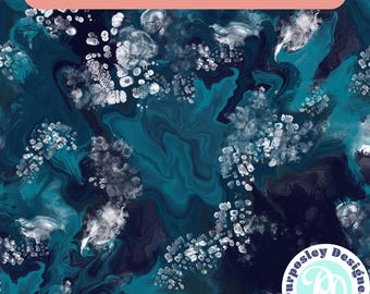 Peinture bleu marine et bleu foncé pour motif transparent - lot de deux fichiers pour sublimation, papiers peints, impression, conceptions transparentes, PNG