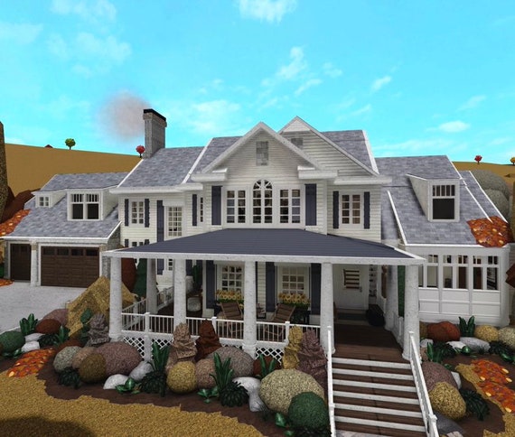 Roblox Bloxburg Houses Roblox Bloxburg Soft 2 Story Family House