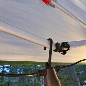 Canopy String Light Hooks for Brightech Ambience Pro USB Lights - 10 Pack