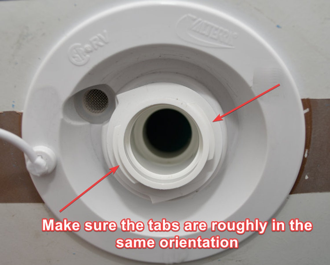 Small RV / Travel Trailer Fresh Water Fill Funnel for Hands Etsy