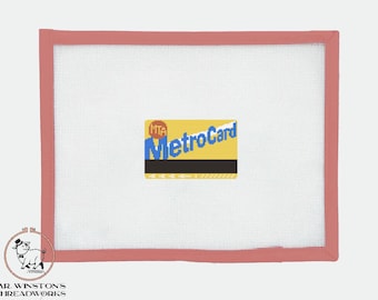 NYC MetroCard Cross-Stitch Pattern
