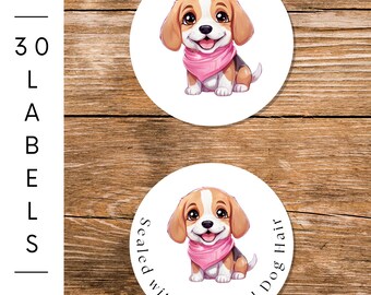 犬用ステッカー 1インチ 丸型シール - Etsy 日本