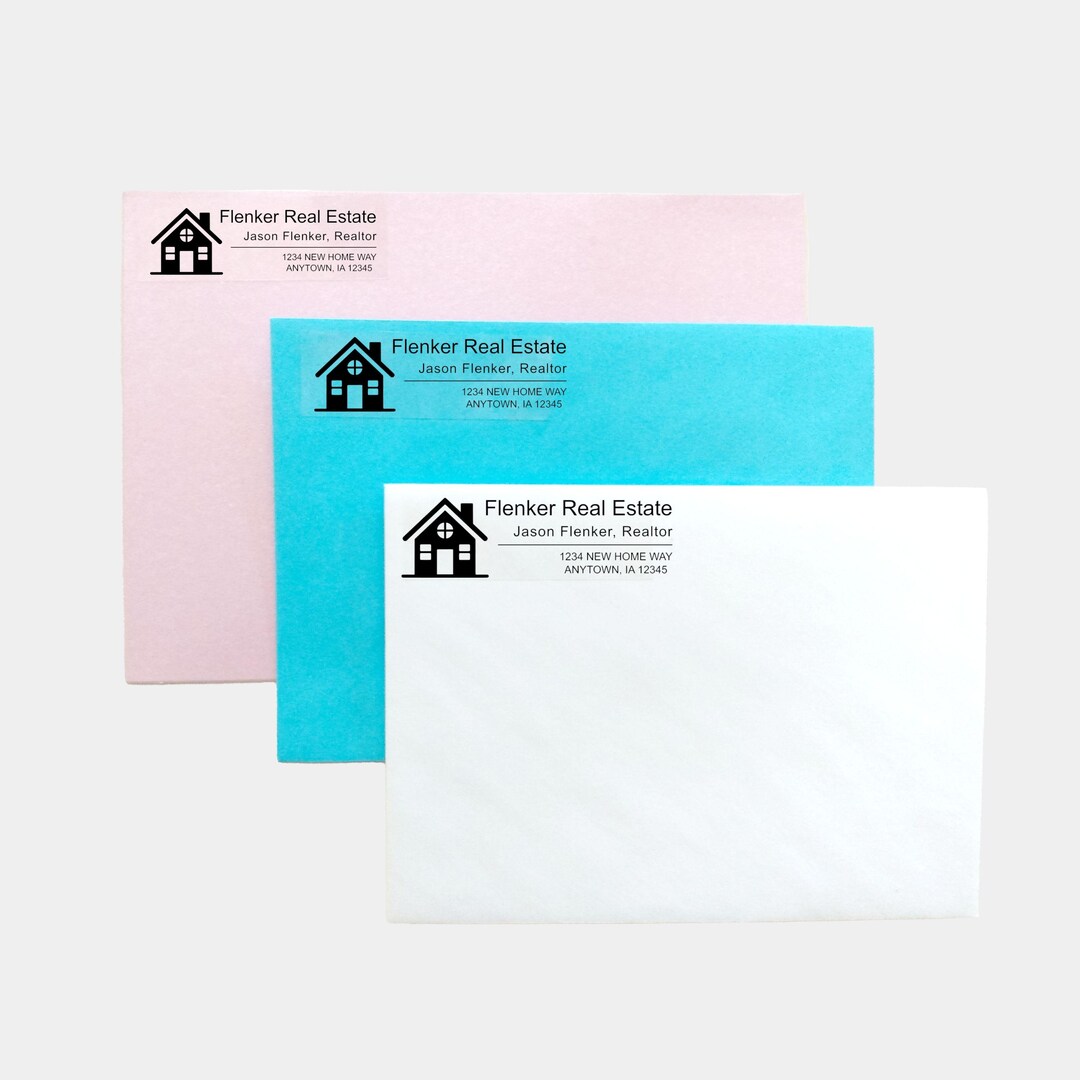 Realtor Address Labels Real Estate Return Address Labels, House Address Labels, Realtor ...