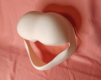 Misprint Screech Fursuit Head Base - CLEARANCE - lightly sanded, ready to ship, as is - Read Description
