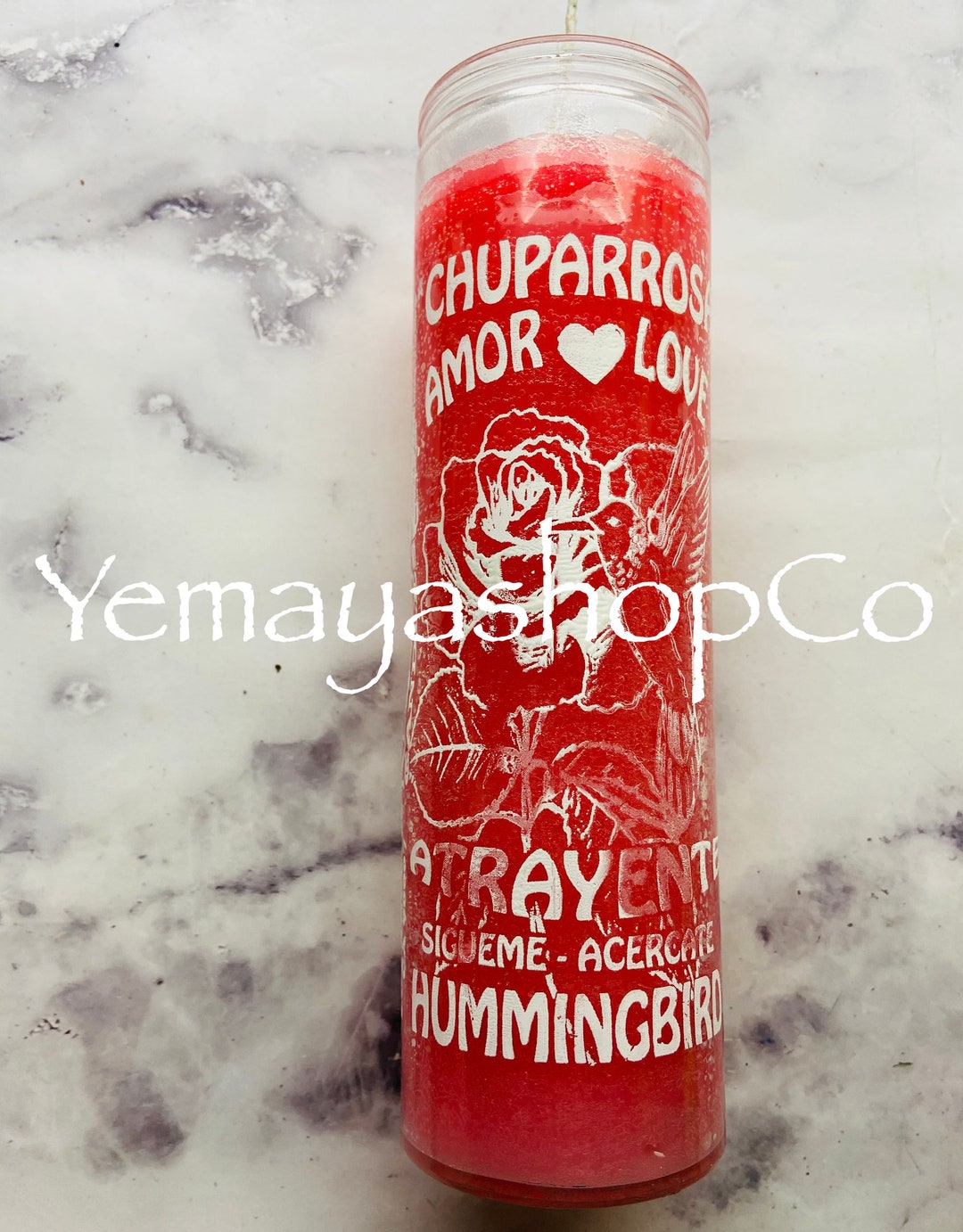 Pink Hummingbird Candle/vela Rosa Etsy