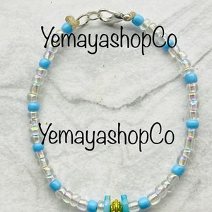 Yemaya Orisha Bracelets/Pulseras Orisha Yemaya