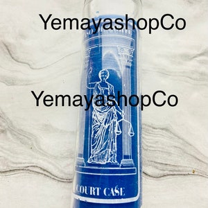 Court Case Candle/ Vela Caso De Corte