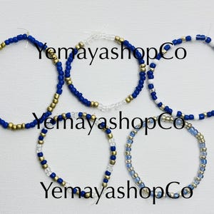 Orisha Yemaya Godness Bracelets/Pulseras Orisha Diosa Yemaya