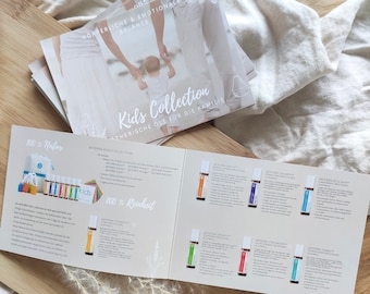 doTERRA Klapp-Flyer A6 Kids Collection | doTERRA Wellness Berater Flyer | Neukunden doTERRA | Aromatherapie | Aromaberater