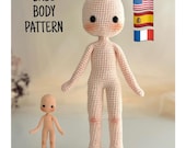 Amigurumi Doll Body Base Crochet Pattern | Regular & Miniature Baby Body PDF Tutorial
