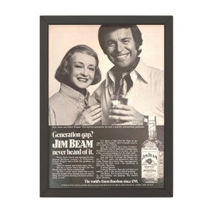 Пару постеров старой рекламы алкоголя. Бурбон Jim Beam История,Алкоголь,Крепкие напитки,Реклама