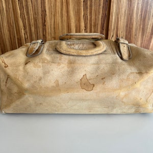 Vintage Leather Weekend Bag