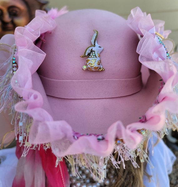 Anne Bonny Adult Easter Bonnet Tricorn 