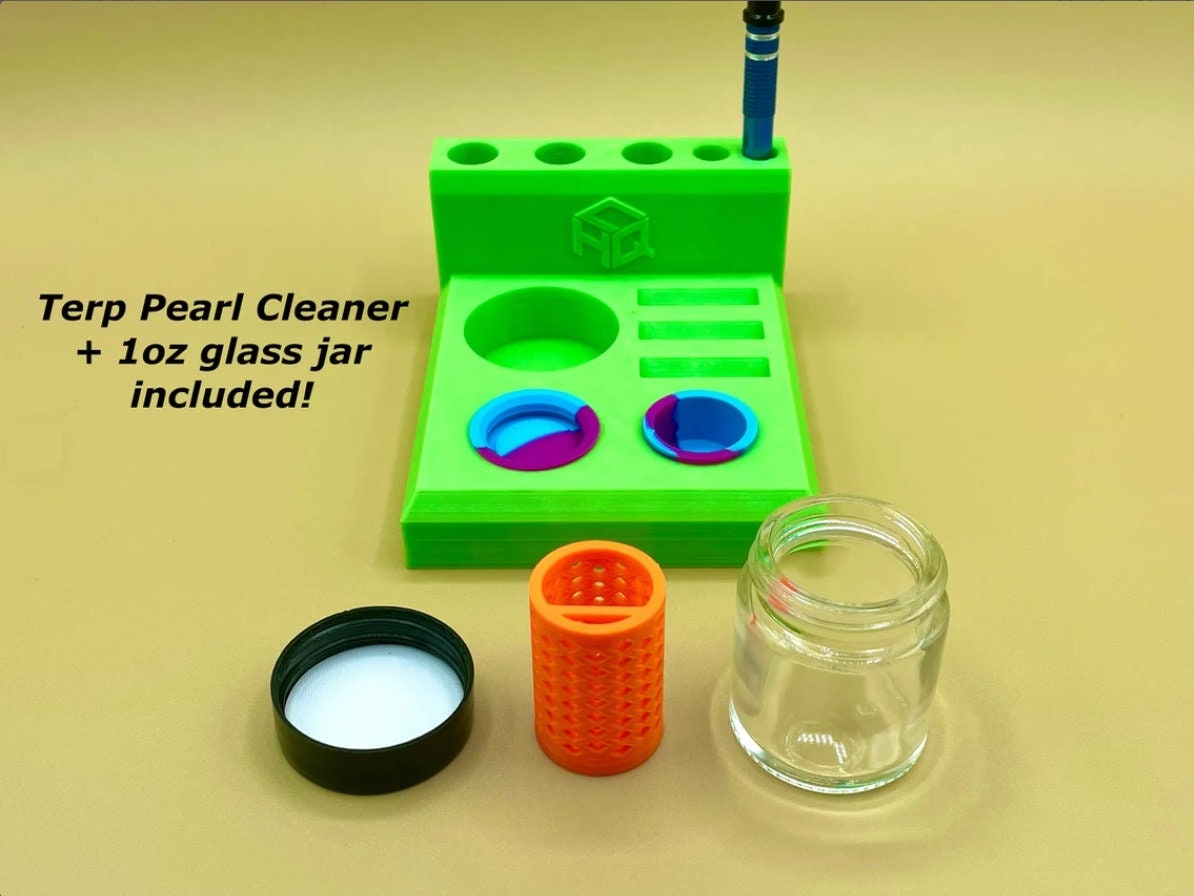 Terp Pearl Tray Slurper Set Cleaner Terp Pearls Terp Pearl Organizer Etsy