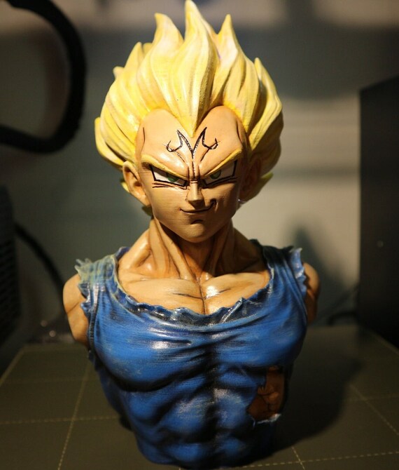 Anime Figure Bust unpainted Majin Etsy