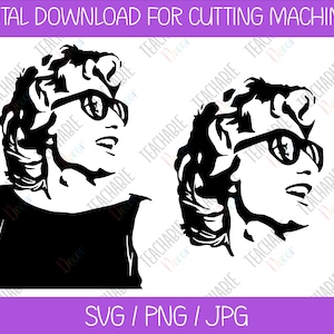 Blossom Dearie SVG / Jazz SVG / Chanteur / Musique / Téléchargement numérique / Art vectoriel / SVG Decal Cut File / Blossom Dearie Silhouette