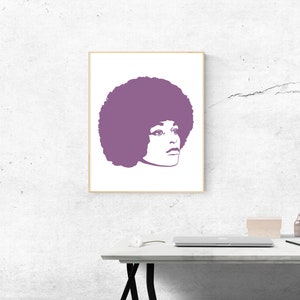 Angela Davis SVG / Feminist / African American SVG / Black - Etsy