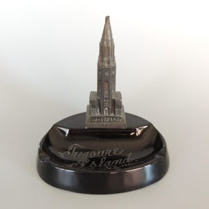 1939 Golden Gate International Exposition Souvenir Ashtray – Tower of the Sun, Treasure Island | Home Decor | Collectible