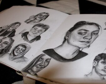 Individual portrait drawing / personalized gift