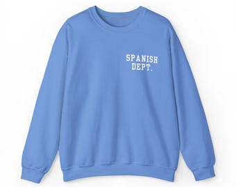 Spanish Dept. Eres Capaz de Cosas Increibles | Spanish Teacher Sweatshirt, ESL Teacher, ELL Teacher, Language Learning, Esol Teacher
