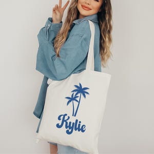 Customizable Tote Bags | Personalized Bachelorette Tote Bag Party Favors Girls Trip Personalized Bridal Party Gift Bridesmaid Tote