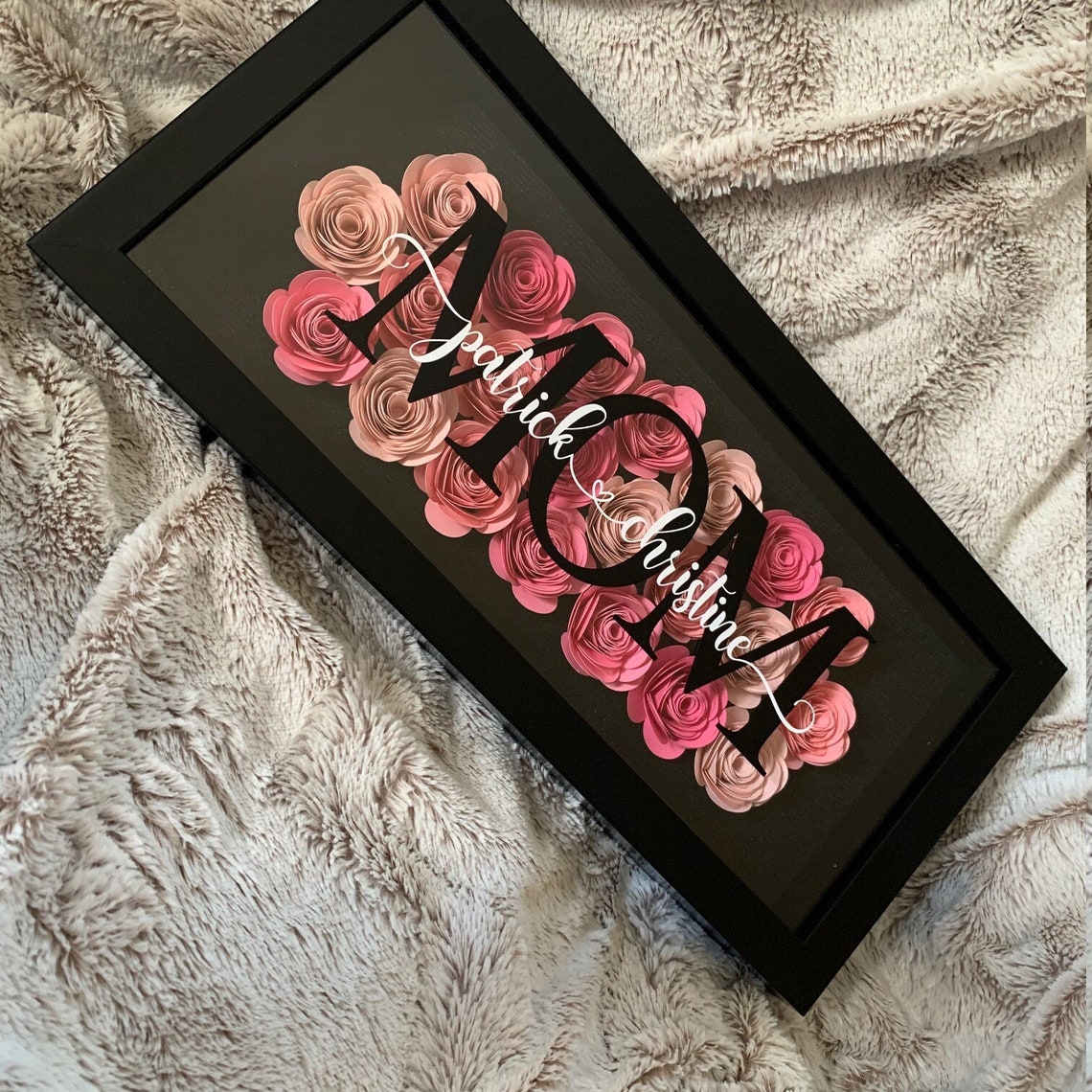 Personalized Shadow Box Etsy