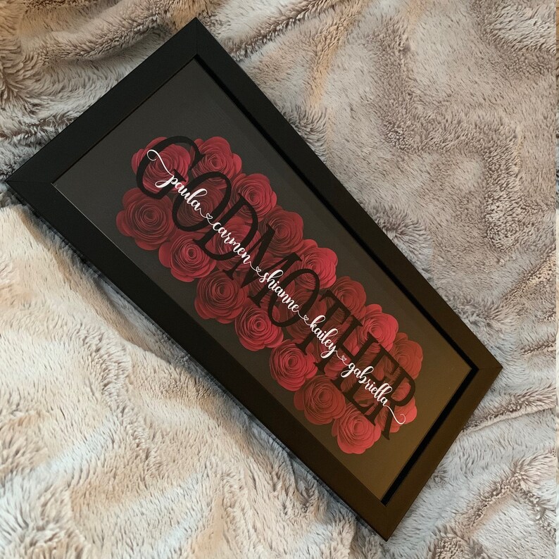 Personalized Shadow Box Etsy