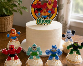 Customs Order // Party Supplies Cake Topper // Cake Topper // Goo Jit Zu
