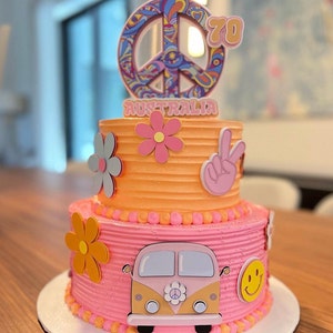 Groovy // 70's // hippie // Retro // Van // Combi // Groovy Birthday, Groovy One Birthday Decor, Retro Party