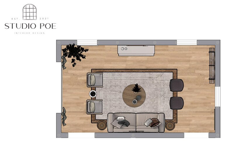 Full Interior Design Service - Virtual Design-interior Design-moodboard ...