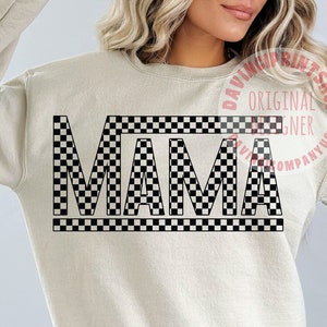 Checkered Mama png, Mama shirt designs, Mama png, Mama sublimation, Checkered Shirt Sublimation Designs, Retro mama png, png sublimation