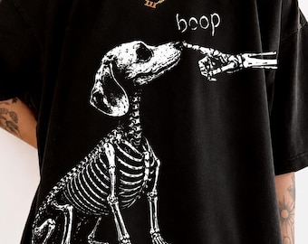 Dachshund Skeleton PNG, Wiener Dog Halloween PNG, Spooky Sausage Dog PNG, Funny Boop Dog png, Halloween Sublimation, Dog Lover png