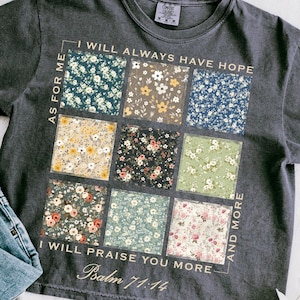 Jesus Floral Boho Christian Shirts PNG, Floral Christian png, Always Have Hope Faith png, Aesthetic Bible Verse png, Christian Woman png