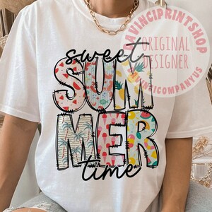 Sweet Summer Time png, Women’s summer sublimation file, Summer sublimation, Summer png, Retro png, Sublimation Design, Digital Download