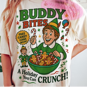 Christmas Elf Flakes png, Christmas Movie png, Christmas Character png, Funny Christmas png, Retro Christmas png, Vintage christmas, Elf png