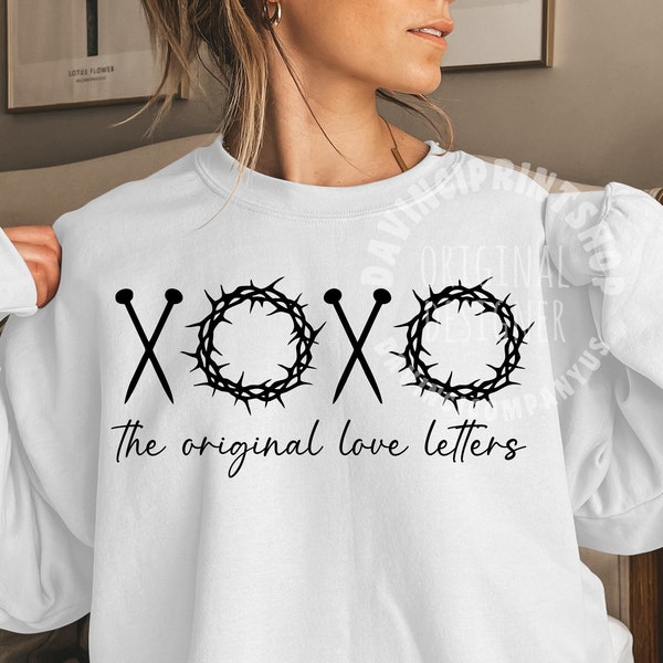 XOXO The Original Love Letters Svg Sublimation,Christian Sublimation Design,Sublimation PNG, Religious svg, Religious png, Digital design