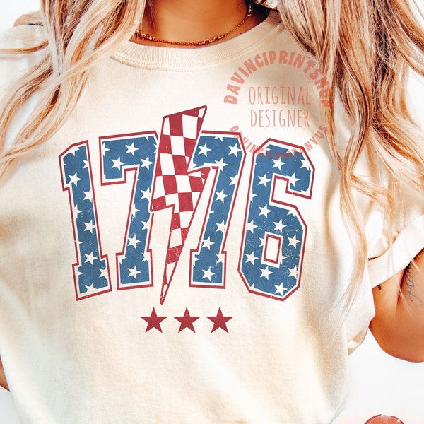 1776 SVG PNG, 1776 America 4th of July Svg, 4th of July svg, 4th of july png, Fourth of July T Shirt Design, Digital Download