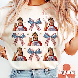 Joe Dirt 4th of July Coquette Bow PNG, America, Independence Day (Digital Download)