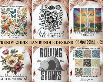 Retro Christian Bundle, Vintage Easter Bundle png, Religious PNG, Bible Verse PNG, Easter Christian Png, God png, Jesus png, Sublimation png