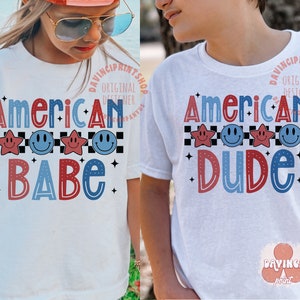 Kids 4th of july png, 4th of july png, 4th of july svg, Independence Day png, Kids sublimation, Boy and girl png, usa png, retro png, svg