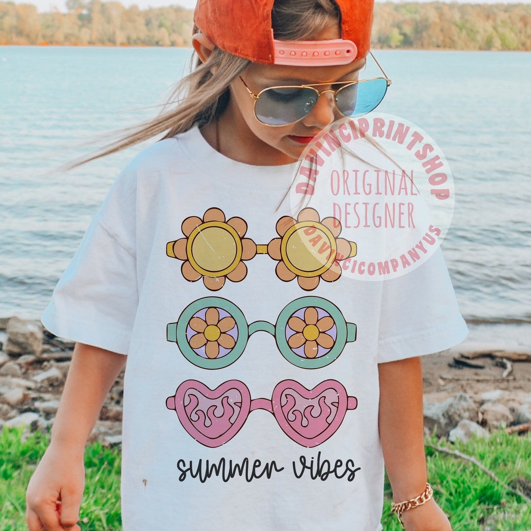 Groovy Summer Vibes Sublimation PNG, Retro Summer Png, Summer Png, Kids ...