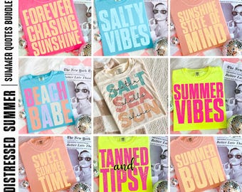 Sunshine Png Beach Life Bundle PNG, Summer Shirt Design Distressed Beach PNG, Summer Bundle Png, Beach Png, Summer Vibes, Retro Summer png