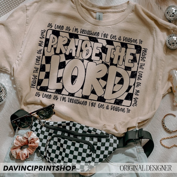 Retro Checkered Christian png, Trendy Christian png, Praise the Lord PNG, Jesus png, Retro Christian png, Christian Woman png, Religious png