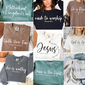 Minimal Christian Quote PNG SVG Bundle, Christian Sublimation, Aesthetic Bible Verse png, Christian Shirt Svg, Religious Svg, Jesus svg, png